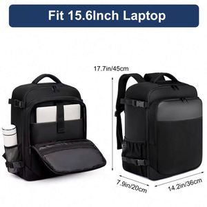 Échantillon gratuit Sac à dos de voyage grand format pour homme et femme, approuvé par les compagnies aériennes, sac à dos extensible avec compartiment à chaussures - Product Image 2