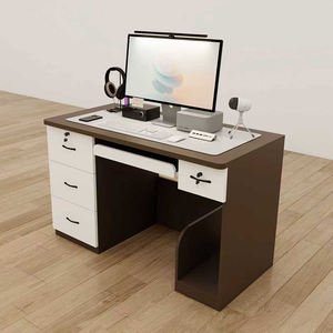 โต๊ะทำงานคนเดียวที่ทันสมัยพร้อมลิ้นชัก-เครื่องเกมมัลติฟังก์ชั่นและโฮมออฟฟิศ - Product Image 5