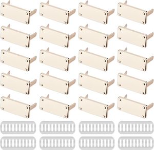 SUPERFINDINGS PCS Alloy Labels Rectangle Blank Stamping Tag X Cm Alloy <b>Purse</b> Tags Label Sign Tags With Iron Gaskets For DIY Sewi - Product Image 1