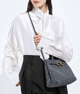 Bottega BV <b>Men</b> Luxury Mechanical Watch Wholesale Open <b>Diamond</b> Lattice Genuine Leather Clutch Convertible <b>Chain</b> Strap Top Handle - Product Image 1