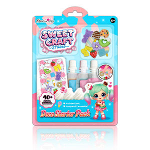 Kit de colle à crème fouettée crème <span class=keywords><strong>Deco</strong></span> Den Sweet Craft Studio avec breloques, bricolage pour <span class=keywords><strong>coque</strong></span> de téléphone portable, pour les 6 ans et plus - Product Image 1