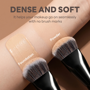 Pinceau <span class=keywords><strong>de</strong></span> maquillage professionnel MAANGE en gros, personnalisé, marque privée, 1 pièce, pour poudre, <span class=keywords><strong>fond</strong></span> <span class=keywords><strong>de</strong></span> <span class=keywords><strong>teint</strong></span>, fard à joues, contouring - Product Image 3