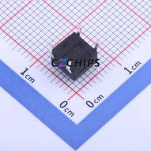 TS-1160-5026 Tactile Switch Through hole Component (THT) Switch Single Pole Single Throw Round Button 2.6N Through Hole - Product Image 2