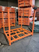Étagère à pneus pliable en métal de haute qualité, robuste, personnalisée, pour le stockage en entrepôt