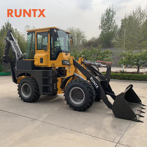 Верхний погрузчик 4x4 Backho колесный экскаватор погрузчик для продажи - Product Image 4