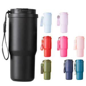 25 oz <b>Double</b> <b>Wall</b> Stainless Steel Insulated Tumbler Handle Personalized Minimalist Design Eco-Friendly 6-12 Hours Thermal - Product Image 3