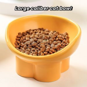 Ciotole Rialzate per Cani e Gatti, Anti-<span class=keywords><strong>Vomito</strong></span>, Inclinabili, in Ceramica, per Proteggere la Colonna Vertebrale degli Animali Domestici - Product Image 5