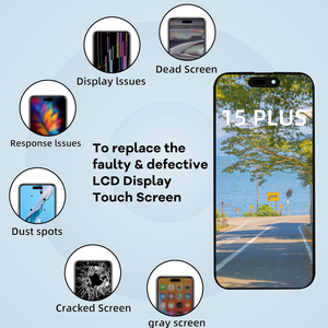 โรงงานผลิต incell แผงจอแสดงผล LCD สำหรับ <span class=keywords><strong>iPhone</strong></span> 15 PLUS 6.7นิ้วโทรศัพท์จอสัมผัสอะไหล่พร้อม <span class=keywords><strong>Ture</strong></span> TONE - Product Image 6