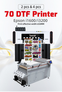 Locor 2025 cho tự động kỹ thuật số vải dệt dtf máy in giấy bạc 2-4 i3200 đầu với BỘT LẮC máy 1 năm bảo hành - Product Image 2