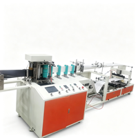 Machine voor het maken van kleverige muizen- en insectenvallen (bijv. muggen, fruitvliegen) met hotmelt lijm.