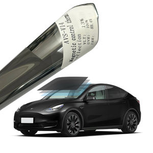 Película de aislamiento térmico de pulverización catódica de magnetrón de alto rendimiento autoadhesiva Anti-ultravioleta <span class=keywords><strong>pegatina</strong></span> de vidrio para <span class=keywords><strong>coche</strong></span> <span class=keywords><strong>parasol</strong></span> ventana - Product Image 2