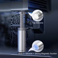 Support de carte graphique réglable en aluminium argenté SAMZHE pour carte vidéo, accessoires pour boîtier de PC de bureau DIY ITX