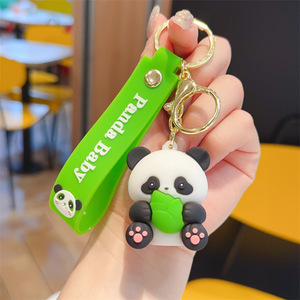 Soododo Pendentif en silicone mignon à faire soi-même, poupée <span class=keywords><strong>anime</strong></span>, porte-clés, souvenir, cadeau pour femmes, décoration de sac et de voiture - Product Image 3