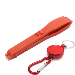 Pinces de pêche fournitures <span class=keywords><strong>pince</strong></span> avec clip de ceinture porte-clés porte-poisson interrupteur serrure engrenage <span class=keywords><strong>pince</strong></span> outils de pêche - Product Image 6