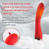 InnerBloom 10-Modi Heizender Intelligenter Sensor-Massagestab für Intim- und Frauengesundheit, Wasserdicht, USB-Aufladbar