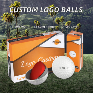 Pelotas <span class=keywords><strong>de</strong></span> <span class=keywords><strong>Golf</strong></span> <span class=keywords><strong>de</strong></span> Uretano PU <span class=keywords><strong>de</strong></span> 3 Piezas con Logotipo Personalizado, Grado Torneo Profesional, Tacto Suave, Larga Distancia, Duraderas, para Práctica, XJT - Product Image 2