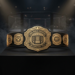 MMA World Martial Art champion Belt Custom Title Heavyweight Championship Belt Adult Size Championship Belt - Product Image 3