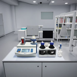 Zinscien Draagbare <span class=keywords><strong>Karl</strong></span> <span class=keywords><strong>Fischer</strong></span> Vochttitratie Coulometrische Analysator KFT-40VC Oliesporen Vochttester - Product Image 2