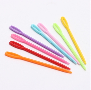 Aiguilles <span class=keywords><strong>à</strong></span> tricoter en <span class=keywords><strong>laine</strong></span> plastique couture point de croix accessoires de couture couture chandail bricolage aiguilles - Product Image 3