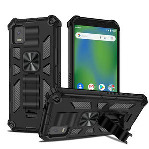 Étui combiné IVYMAX Kickstand 2 en 1 pour Cricket Debut Smart <span class=keywords><strong>Ovation</strong></span> 3 Icon 4, étui de téléphone antichoc en TPU - Product Image 2