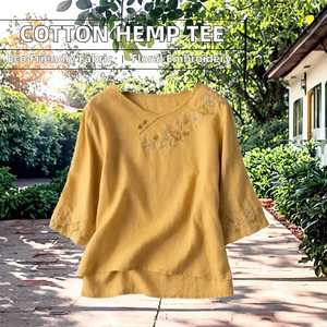 Precio al por Mayor, Túnica Tradicional India para Mujer, Bordada, Tallas S-XXL, Kurti Informal de Rayón, para Verano/Otoño - Product Image 2