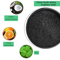 100% poudre de charbon de bois naturel pour soins bucco-dentaires beauté biologique activée naturelle soins personnels hygiène buccale blanchiment des dents