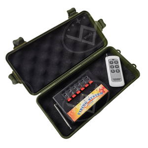 Liuyang felicità CE certificata 6 spunti (DB06r-6) Wireless telecomando fuochi d'artificio sistema di fuoco + 20 pezzi 1M altalone accenditori - Product Image 2