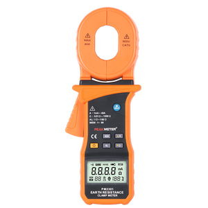 MS2301 Peakmeter Kẹp Độ Nhạy Cao Máy Đo Trái Đất Máy Kiểm Tra Điện Trở Đất Tiêu Thụ Điện Năng Thấp Hơn Máy Đo Rò Rỉ Trái Đất - Product Image 1