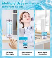 Ur-health Bouteille d'eau hydrogène en verre SPE Technology Bouteille d'eau hydrogène 260ml