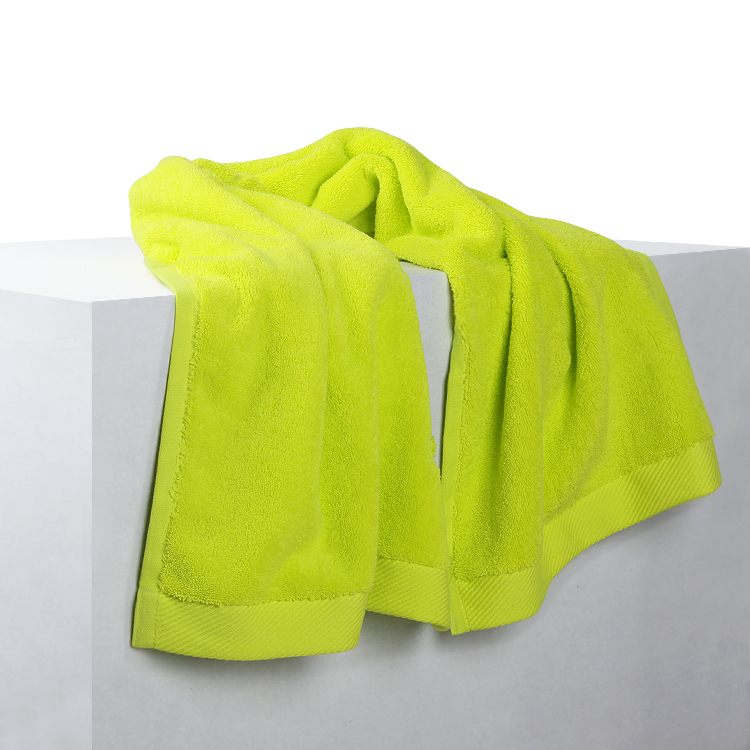 Factory wholesale 100% cotton custom logo travel gym sport towel