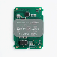 Servicio de Ensamblaje de Productos Electrónicos SMT PCBA, Fabricante de Productos Chinos de Liaoning con Impresión LED