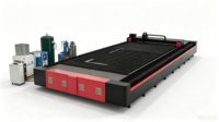 Mesin Pemotong Laser Fiber Raycus 12000W 13000x3000mm Format Besar CNC Pemotong Plat Logam untuk Fabrikasi Industri