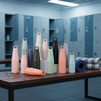 Nuevos Productos Relacionados con el Agua 2026, Botella de Agua de 580 ml y 1080 ml, Vaso Térmico de Acero Inoxidable con Asa, a Prueba de Fugas