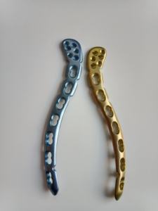 Geasure Manual ortopedi Superior pelat tulang selangka depan instrumen pengunci ekstensi Lateral bahan baja klavikula - Product Image 2