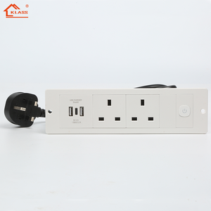 उच्च गुणवत्ता 2 तरह सॉकेट + 3usb/15w (2a + 1c) + स्विच + रिक्त कार्यालय डेस्क एम्बेडेड सॉकेट हाउस टेबल पावर के लिए - Product Image 1