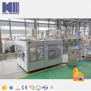 3 in 1 Automatic 5000-32000BPH Beverage Juice Bottle Plastic Filling Machine