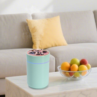 Humidificateur portable USB/électrique pour voiture, chambre à coucher, huile essentielle, lumière LED, 220 ml, diffuseur d'arômes, ultrasonique, nano-brume, pour la maison, le camping-car