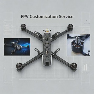 Kit de Dron de Carreras FPV Multitamaño, Marco de Carbono de 10/13/15/18 Pulgadas, Quadcopter RC DIY con Cámara - Product Image 3