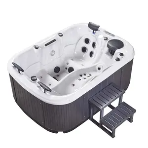 Oem joyspa balboa Acrylic bồn tắm nước nóng Hydro máy bay phản lực massage ngoài trời Spa