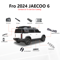 Kit de plateforme de toit pour Chery ICAR 03, porte-bagages tout-terrain Jaecoo J6 avec échelle latérale, boîte de rangement et marchepieds