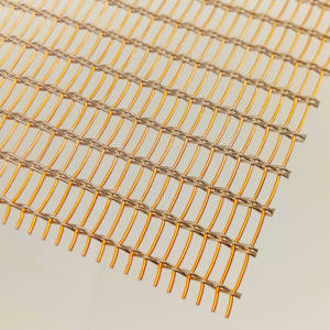 Malla de alambre laminado de vidrio resistente a la intemperie para techos de pabellones de parques y revestimiento de refugios al aire libre - Product Image 1