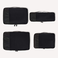 Sacs de compression de voyage TRIPPED, ensemble premium de 6 pièces en nylon, 5 livres, pour linge, chaussures, sacs organisateurs gain de place pour valise