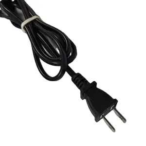 Japão PSE 2 Pin Electrical AC Power Cord 2 Core Extension Wire Cable 2 Prong Plug Elétrico Japonês