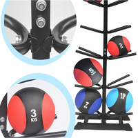 Ballon de fitness lesté antidérapant en caoutchouc 5 kg 19-28,6 cm pour exercices de tonification et entraînement intensif avec logo personnalisé