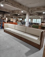 Langlebiges Kommerzielles Anpassbares Esszimmer-Sofa-Sitzgruppen-Set für Restaurant Hotel Bar Café Schnellrestaurant Resort-Projekt