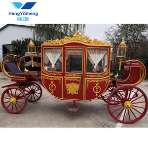 ขายตรงจากโรงงาน รถม้าหรูหราสั่งทำพิเศษ รถม้าชมวิว รถม้าเจ้าหญิงสำหรับงานแต่งงาน - Product Image 2