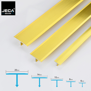 Jeca กระเบื้องอลูมิเนียมอัลลอยรูปตัวทีตัดมุมโปรไฟล์ด้วยการเคลือบผงการออกแบบที่ทันสมัยสำหรับอพาร์ทเมนต์และวิลล่า - Product Image 1
