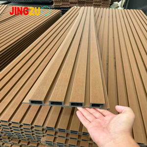 Paneles WPC <span class=keywords><strong>para</strong></span> Exteriores Más Vendidos en 2026, Revestimiento de Madera y PVC Compuesto, Tablero de Revestimiento WPC, Material de Construcción <span class=keywords><strong>para</strong></span> Exteriores, Revestimiento 3D - Product Image 4