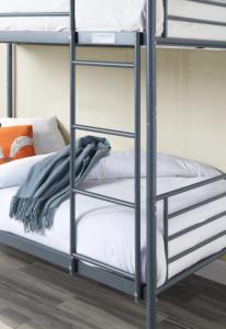 Заводская кровать-Лофт для спальни, школьный отель, металлический каркас кровати, оптовая продажа, индивидуальная двухэтажная кровать из стальной трубы, металлическая двухъярусная кровать для взрослых - Product Image 4