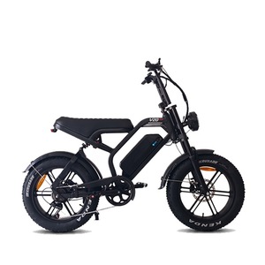 Vélo électrique à pneus larges JUNFU S20 Pro avec contrôleur intelligent 7 vitesses, batterie au lithium, moteur à moyeu arrière, fourche à suspension, 500W, aluminium - Product Image 6